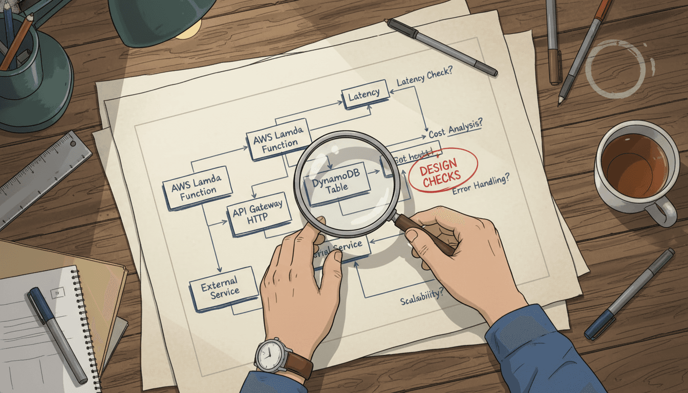 Editorial illustration for “AWS Lambda for HTTP APIs: When It Wins, When to Back Away”.