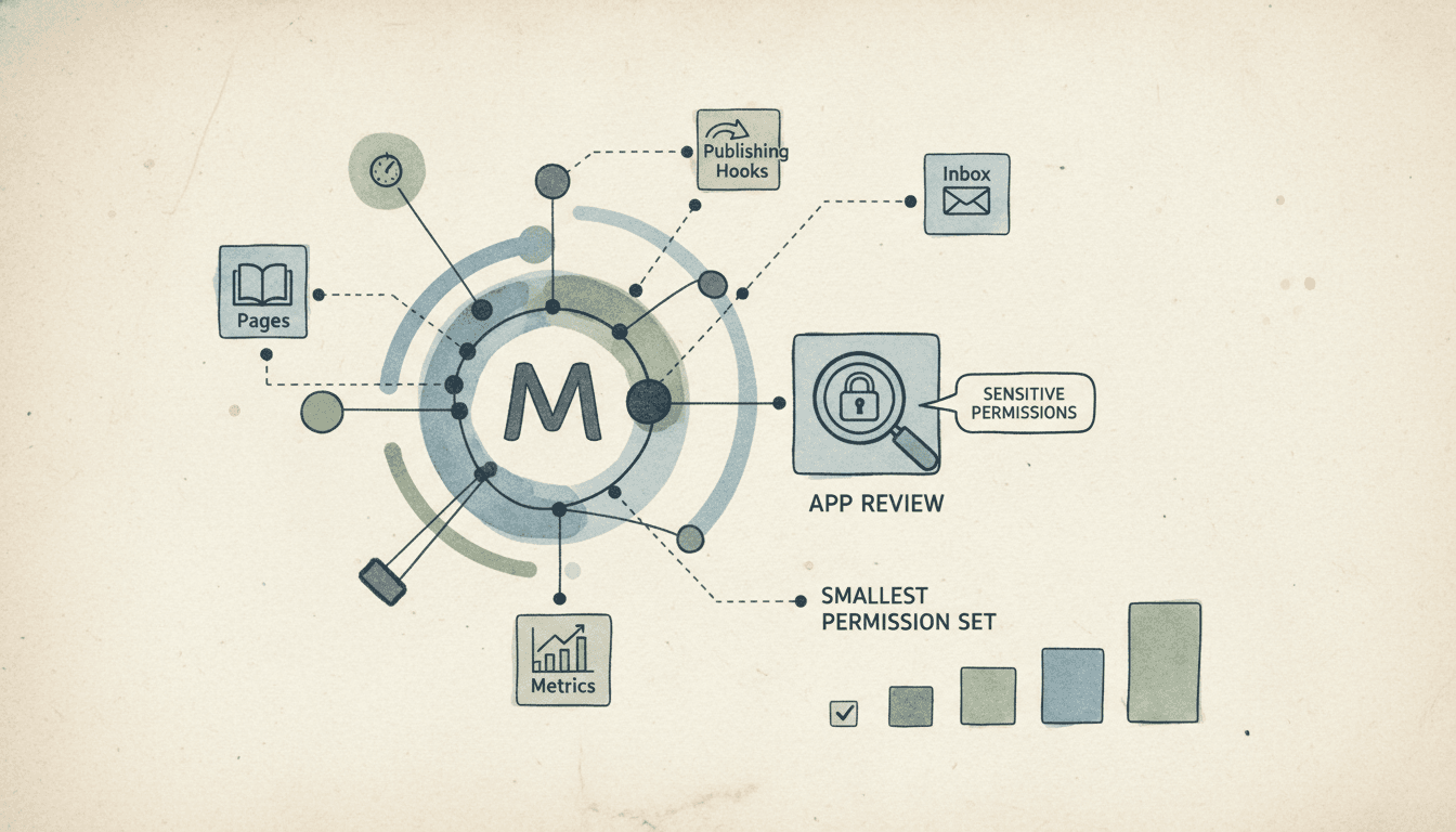 Meta Graph API flow from OAuth to scheduled page post.